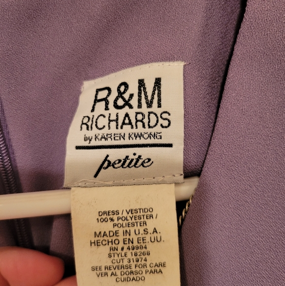 Lavender Dress  Size 12 - Picture 5 of 5